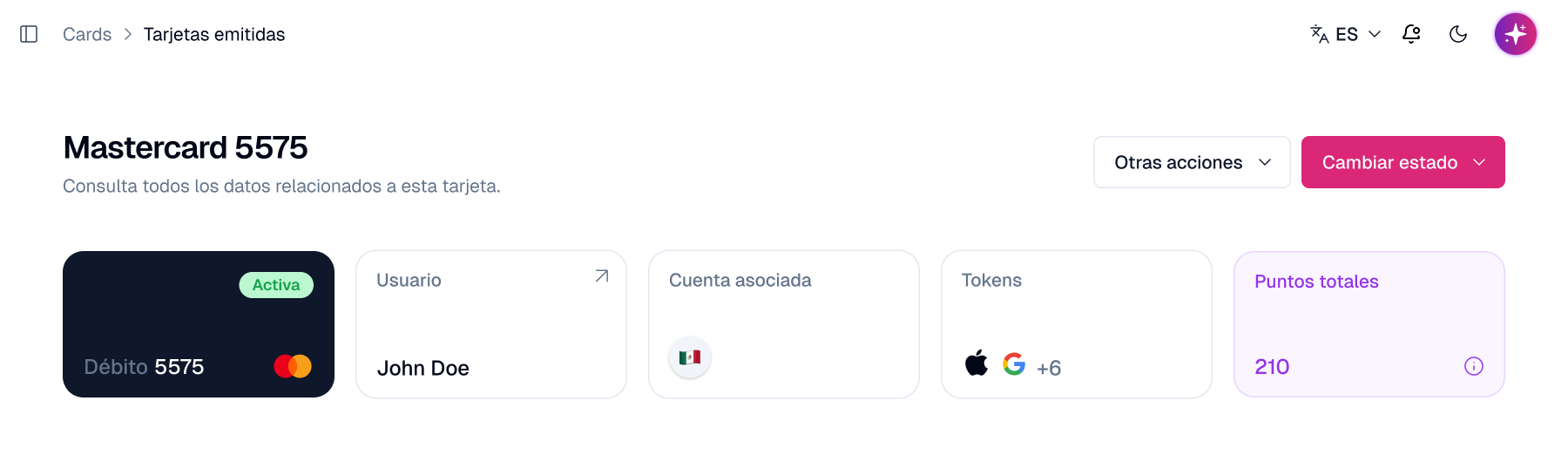 Loyalty en Tarjetas